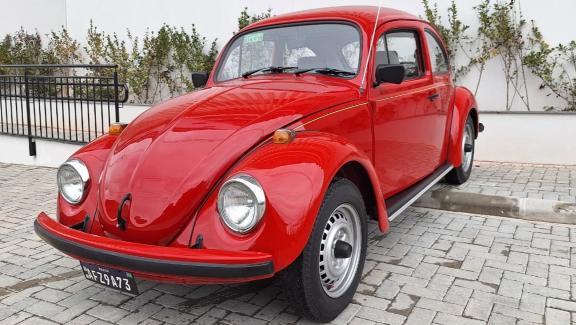 VW - VolksWagen FUSCA ITAMAR 1.6 1995 – PLACA PRETA